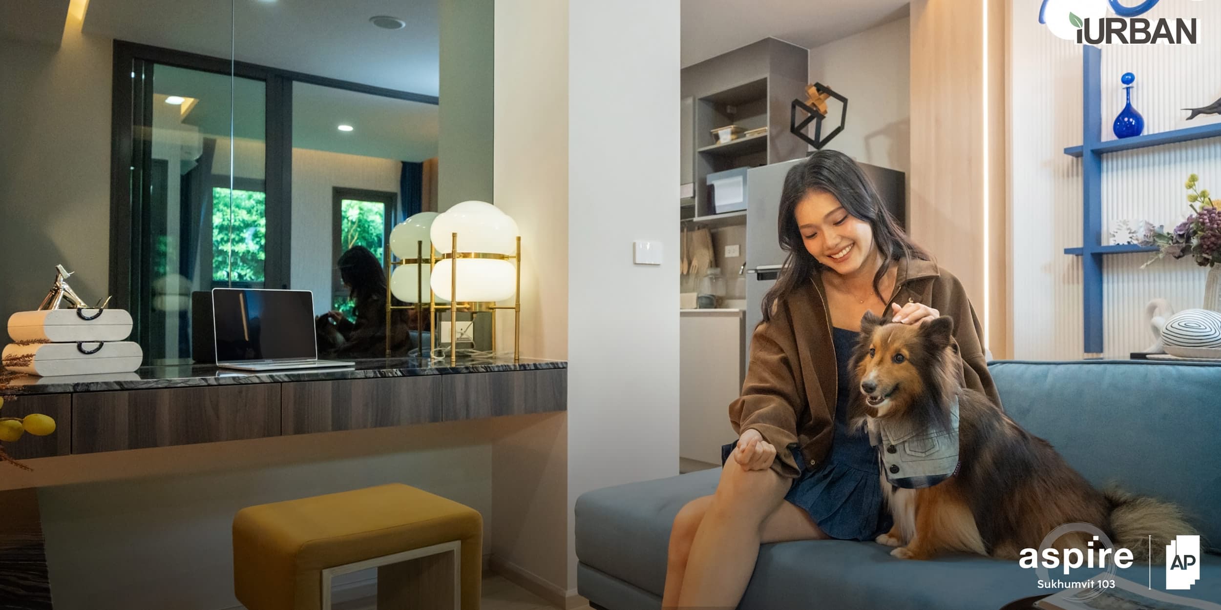 อยู่สุขุมวิทกันแบบไหนให้น้องวิ่งเล่นได้ทุกวัน? Aspire Sukhumvit 103 คอนโด Pet-Living ที่คิดตั้งแต่ห้องจนถึงพื้นที่ใช้ชีวิต